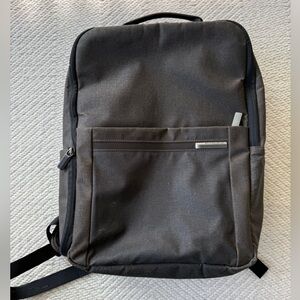 Briggs & Riley Kinzie Brown and Black Travel Laptop Backpack